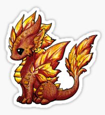 Autumn Dragon Sticker