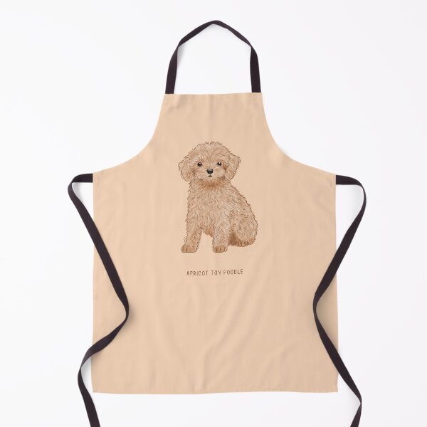 Item preview, cute apricot toy poodle puppy designed and sold by kuinif.
