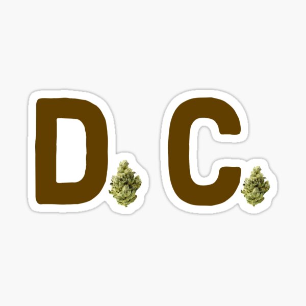Item preview, D.C. Weed Buds - Marijuana/Pot/420/Cannabis for Stoners and Smokers designed and sold by SteamParliament.