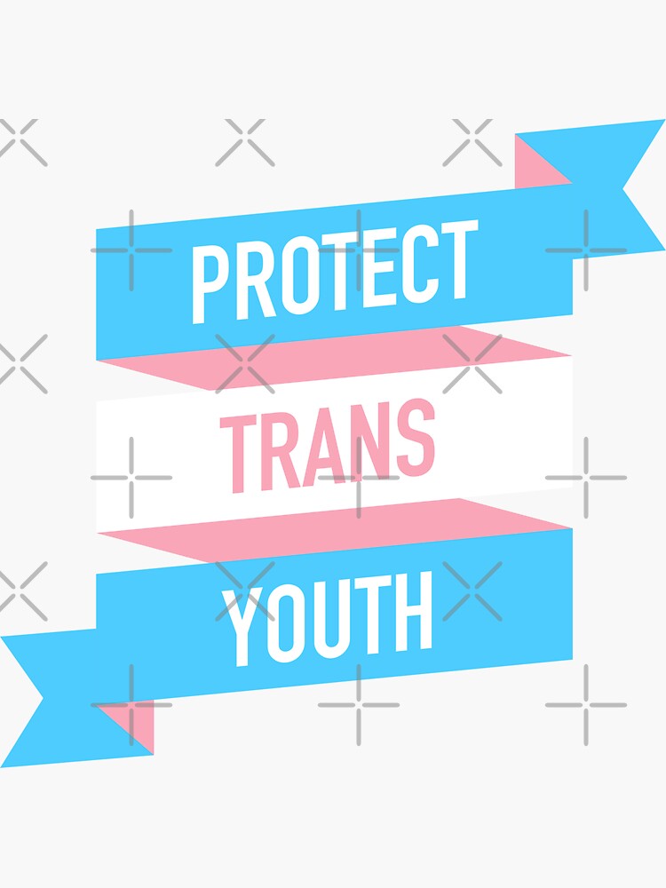 Transgender Trans Transpride Sticker By Gee Theyhe - Genderfluid