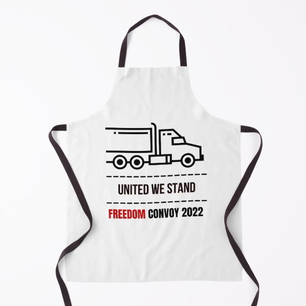 Artikelvorschau,  United We Stand – Freedom Convoy 2022 (Weiß) entworfen und verkauft von Free2BeMeShop.
