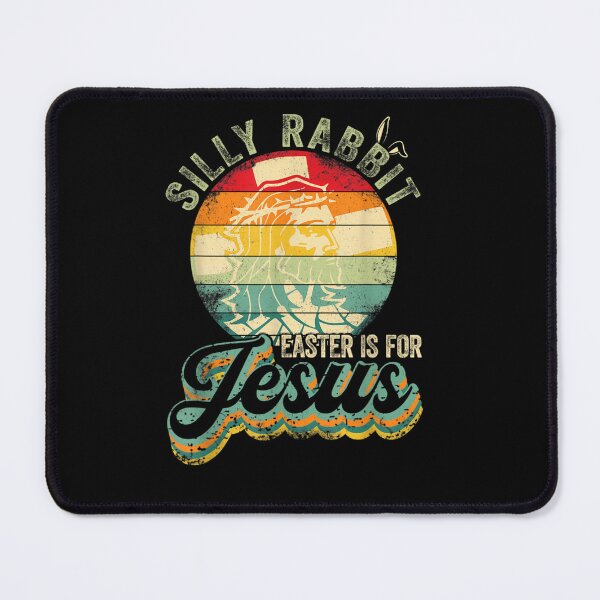 Item preview, Christians Shirt Retro Silly Rabbit Tee Easter Is For Jesus designed and sold by RachelCine.