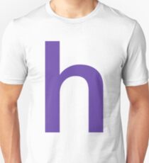 the letter h Unisex T-Shirt