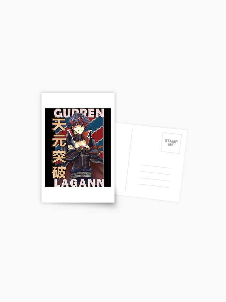 Super Tengen Toppa Gurren Lagann Postcard for Sale by