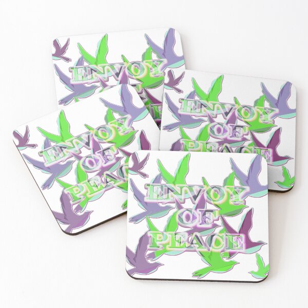 Item preview, Cubistic Doves - Envoy of Peace designed and sold by JoanNinjaHen.