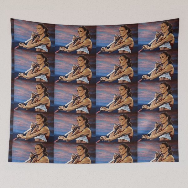 Item preview, Yelena Isinbayeva painting designed and sold by PaulMeijering.