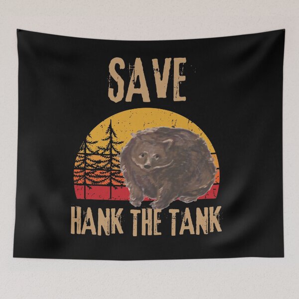 Item preview, Save Hank The Tank designed and sold by BronikowskiART.