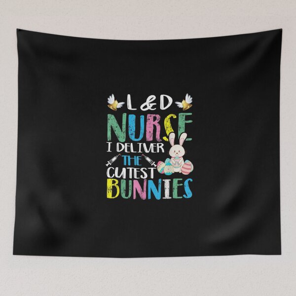 Item preview, Labor And Delivery Nurse Cutest Bunnies Easter Egg designed and sold by RachelCine.