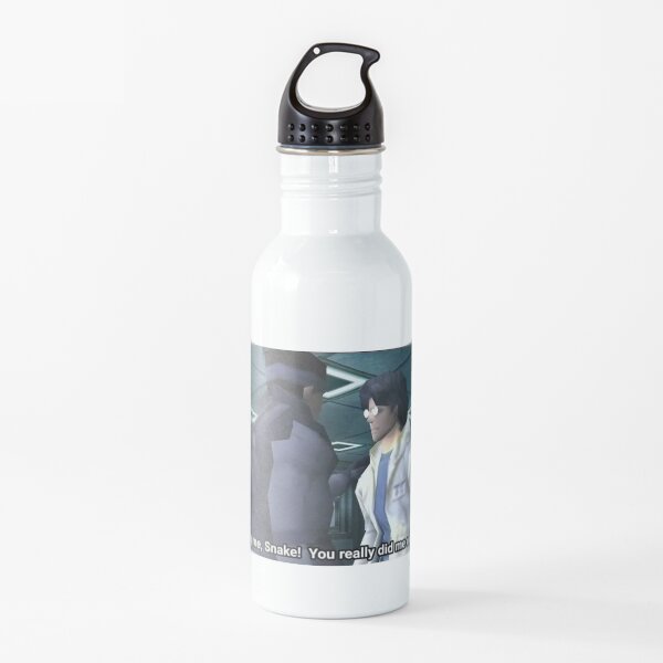 Metal Gear Solid Meme Sticker Water Bottle