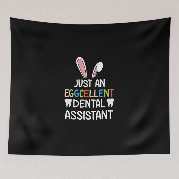 Item preview, Just An Eggcellent Dental Assistant Easter Bunny Egg Hunting designed and sold by RachelCine.