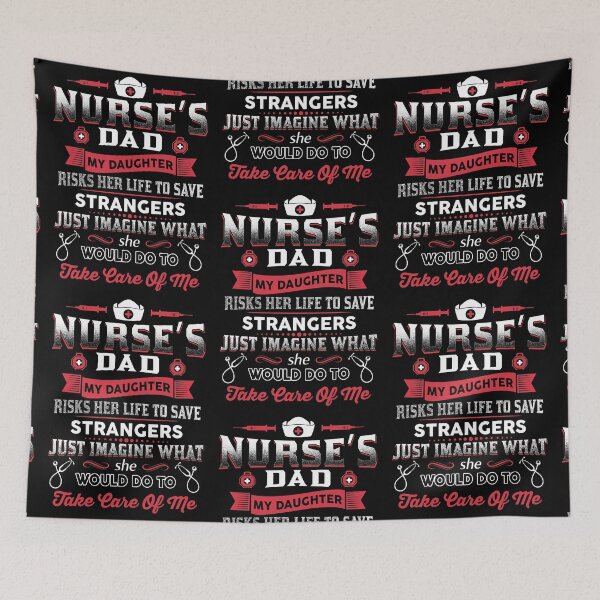 Item preview, Nurse's Dad: My Daughter Risks Her Life To Save Strangers designed and sold by GoldenBuffalo79.