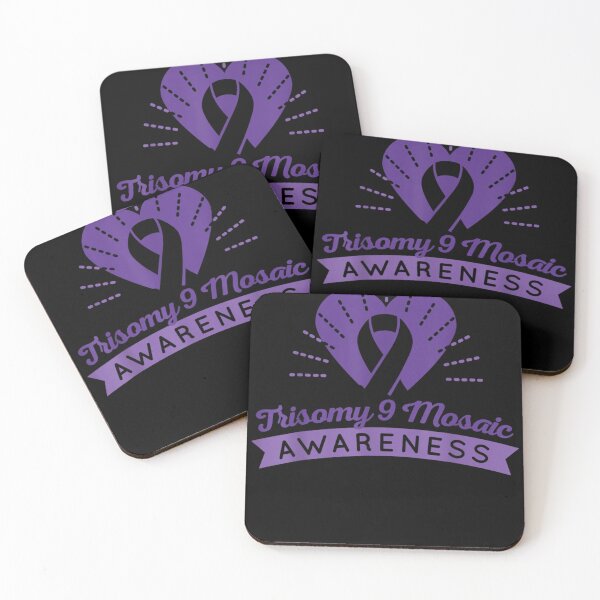 Item preview, Trisomy 9 Awareness Day Shirt Purple Ribbon Mom Dad Parent designed and sold by DKshowmaker.