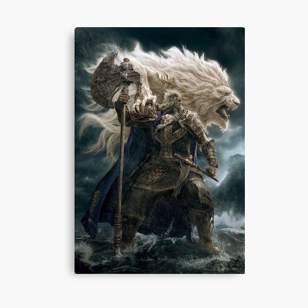 Lion King Elden RIng Canvas Print