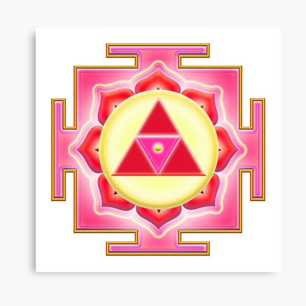 Item preview, Shiva Shakti Pink Yantra YA-04 designed and sold by heartsforlove.