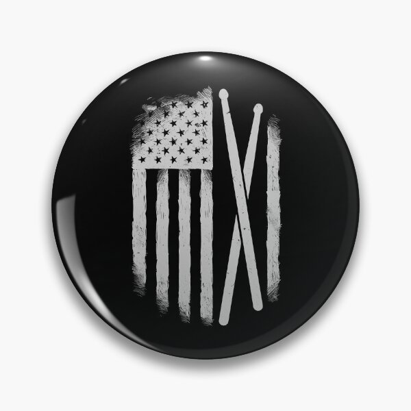 Item preview, American Flag Drumsticks Drummers Vintage Drum Sticks designed and sold by ericrichard059.