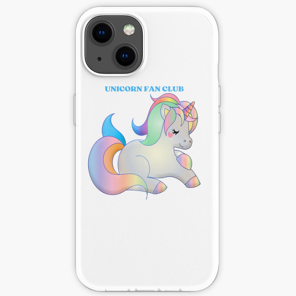 Unicorn Fan Club Pretty Cute Fantasy Unicorn Sticker For Sale By Debmund Redbubble