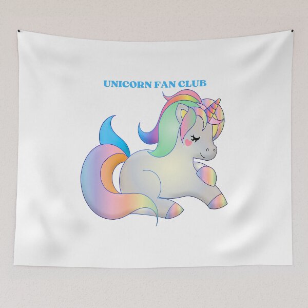 Item preview, Unicorn Fan Club Pretty Cute Fantasy Unicorn  designed and sold by debmund.
