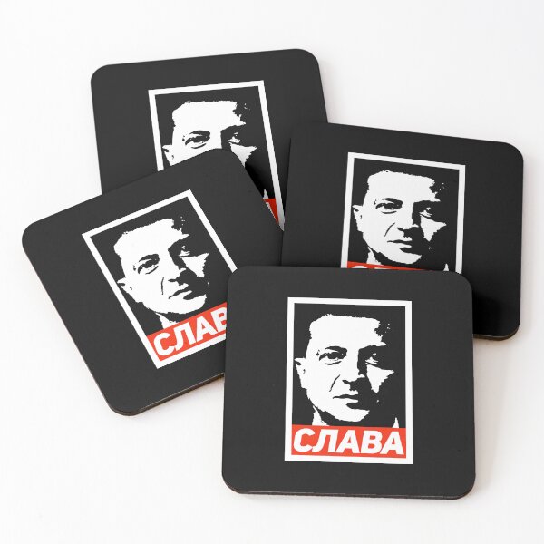 Item preview, Volodymyr Zelenskyy - GLORY in Cyrillic - слава 1.0 designed and sold by Thelittlelord.