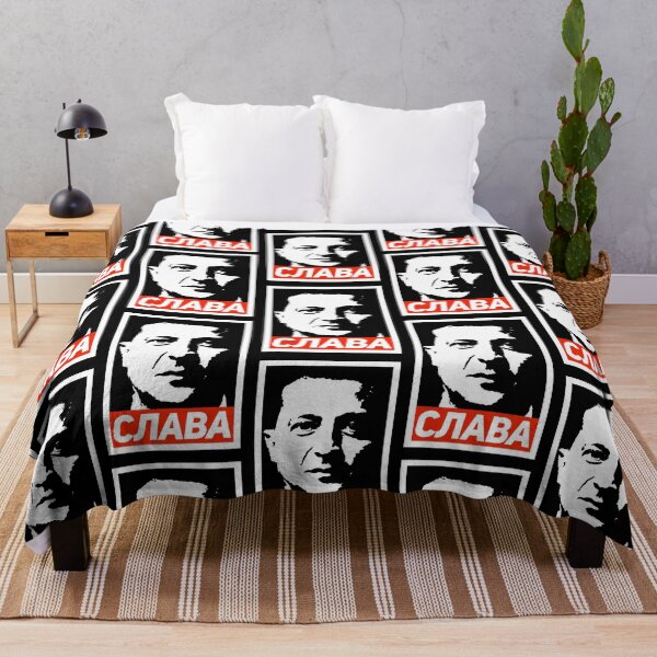 Item preview, Volodymyr Zelenskyy - GLORY in Cyrillic - слава 1.0 designed and sold by Thelittlelord.