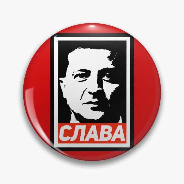 Item preview, Volodymyr Zelenskyy - GLORY in Cyrillic - слава 2.0 designed and sold by Thelittlelord.