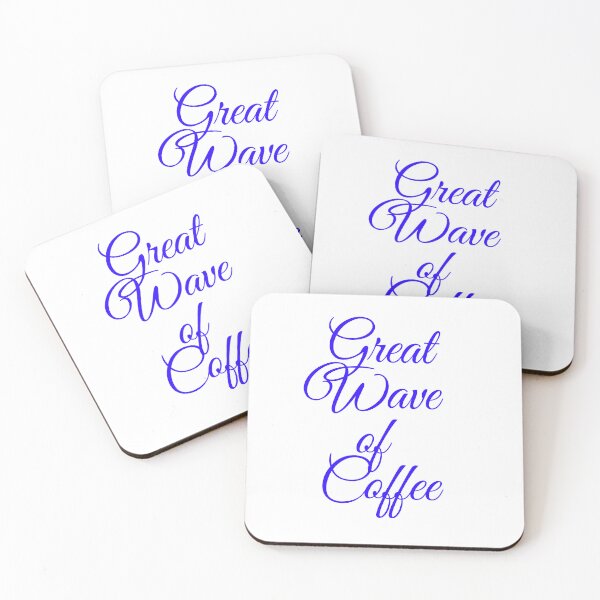 Item preview, Great Wave of Coffee designed and sold by Echo Aesthetics.