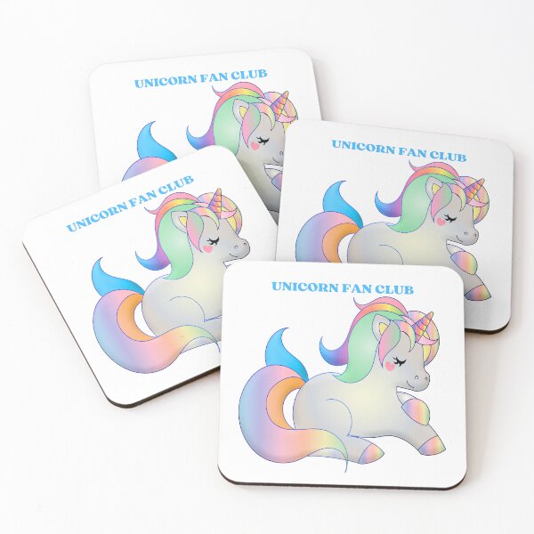 Item preview, Unicorn Fan Club Pretty Cute Fantasy Unicorn  designed and sold by debmund.