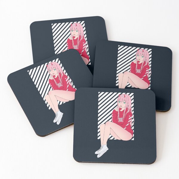 Item preview, Zero Two Outside Darling in the Franxx Anime Nods Premium  designed and sold by tyragashop.