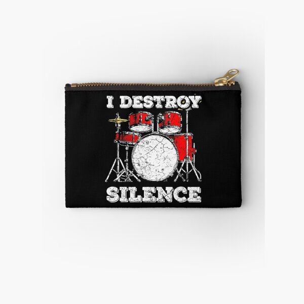 Item preview, I Destroy Silence Funny Drummer designed and sold by ericrichard059.