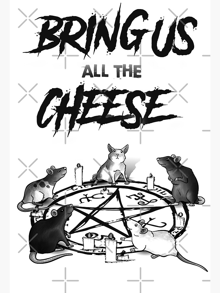 "Bring us all the cheese for national cheese fondue day." Poster for