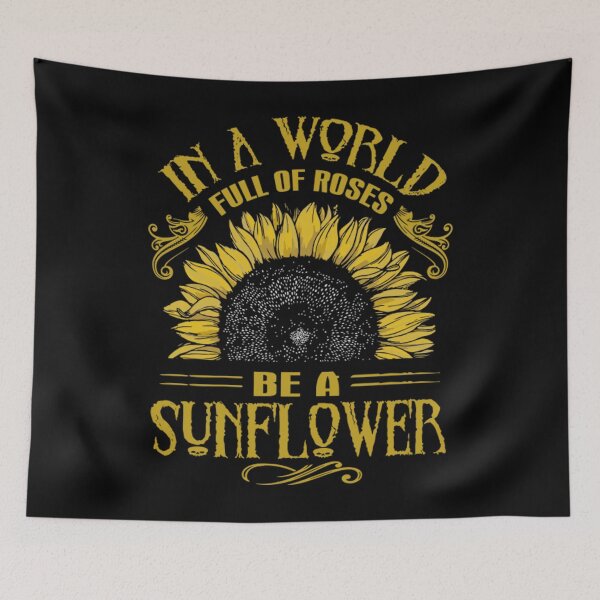 Item preview, In a World Full of Roses be a Sunflower designed and sold by zodakikki.