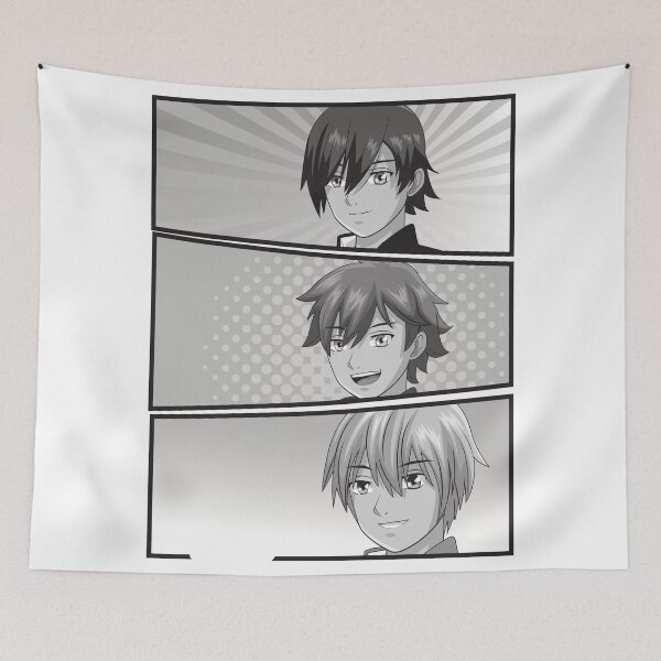 Item preview, Manga Anime Young Men designed and sold by TheBrotherHouse.