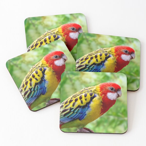 Item preview, Beautiful Eastern Rosella, Platycercus eximius, White Cheeked Rosella designed and sold by Orianah.