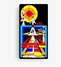 Retro Arcade Missile Command Canvas Print