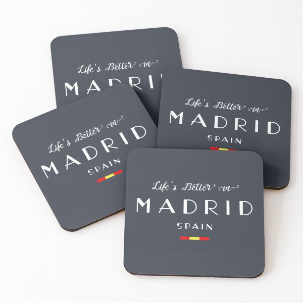 Item preview, Life's Better in MADRID Spain Flag designed and sold by frenchsalsa.