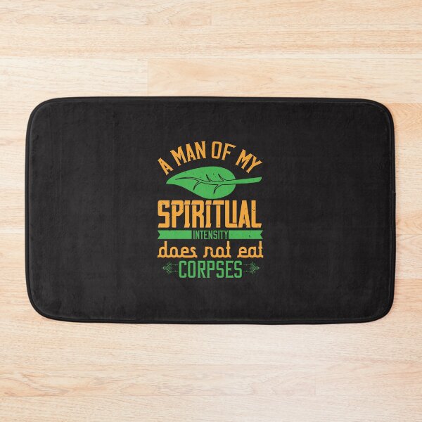 Item preview, A man of my spiritual intensity does not eat corpses designed and sold by marla8ruby.