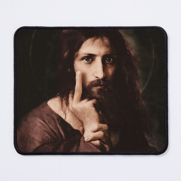 Item preview, Ivan Kramskoy (1837 – 1887) Christ (middle finger) designed and sold by GodsAutopsy.