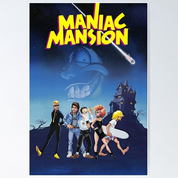 Item preview, Maniac Mansion designed and sold by scootcox.