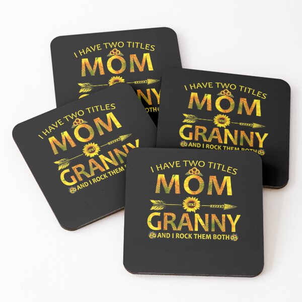 Item preview, i have two titles mom and granny sunflower Mother's Day designed and sold by AnzoLissette.