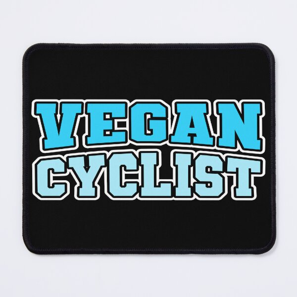 Item preview, Vegan Cyclist Preppy Cycling Fitness Sports Cardio Blue designed and sold by cashewdays.