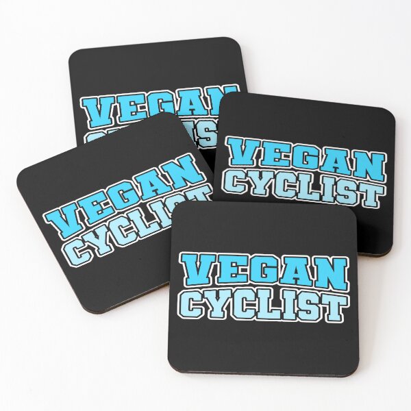 Item preview, Vegan Cyclist Preppy Cycling Fitness Sports Cardio Blue designed and sold by cashewdays.
