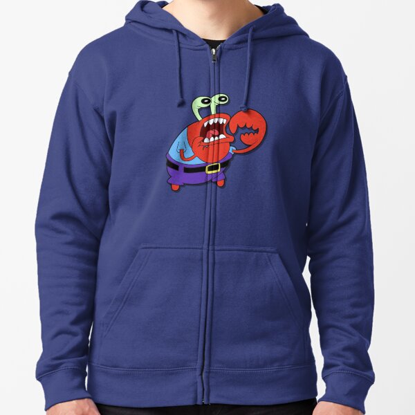 Mr. Krabs Zipped Hoodie