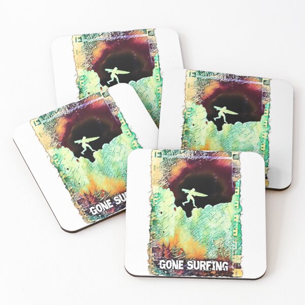 Item preview, Gone Surfing Crackled Freedom, Jaded Hunter  designed and sold by JadedHunter.
