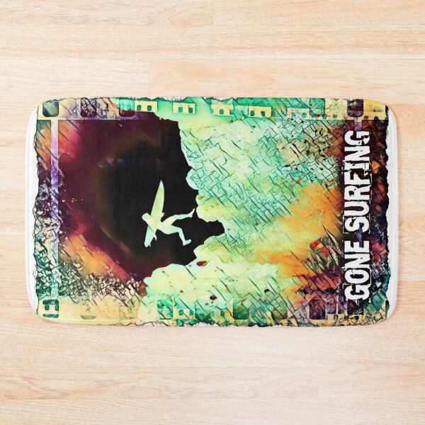 Item preview, Gone Surfing Crackled Freedom, Jaded Hunter  designed and sold by JadedHunter.