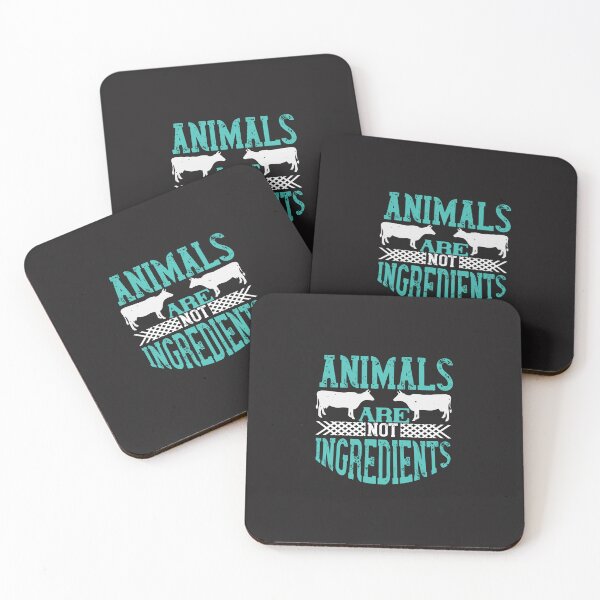 Item preview, Animals are not ingredients Vegan lover Vegan funny Vegan gift designed and sold by marla8ruby.