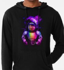 Music in space Lightweight Hoodie
