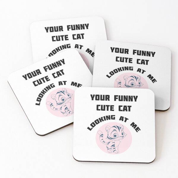 Item preview, Your Funny Cute Cat Looking At Me - Animals Pets designed and sold by Digitalme Designs.