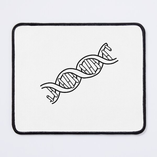 Item preview, DNA Double Helix Black and White designed and sold by Anastasia-4-art.