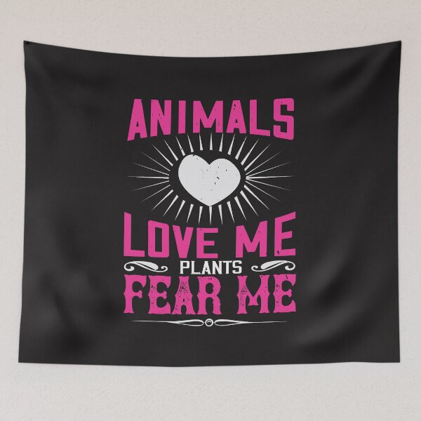 Item preview, Animals love me Vegan lover Vegan funny Vegan gift designed and sold by marla8ruby.