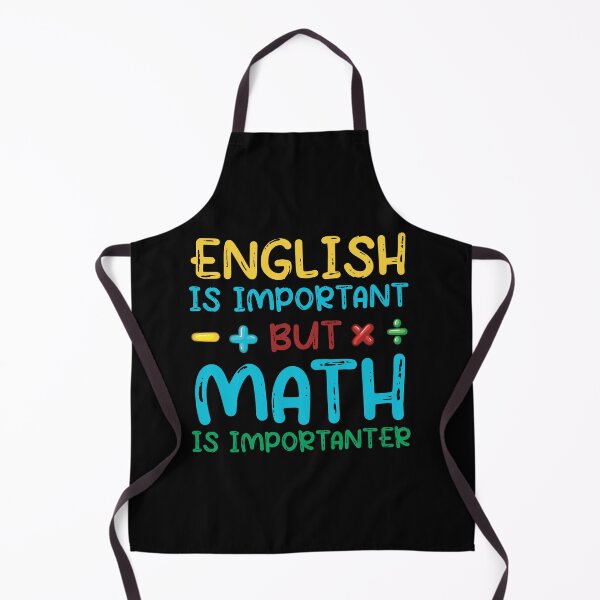 Item preview, English Is Important But Math Is Importanter Funny Math Art For Men Women Student Pun Mathematics Lovers Distressed Colorful Present designed and sold by pedrored369.