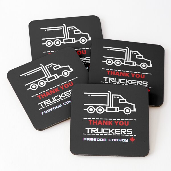 Artikelvorschau, Vielen Dank, Trucker – Freedom Convoy entworfen und verkauft von Free2BeMeShop.